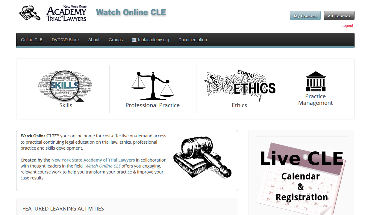 New York State Academy of Tial Lawyers Online CLE